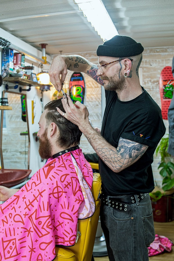 Dan Hall ally papworth the tin can barbers onesociety one society Brighton