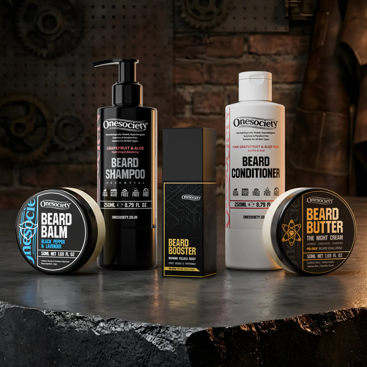 90 day beard challenge by one society