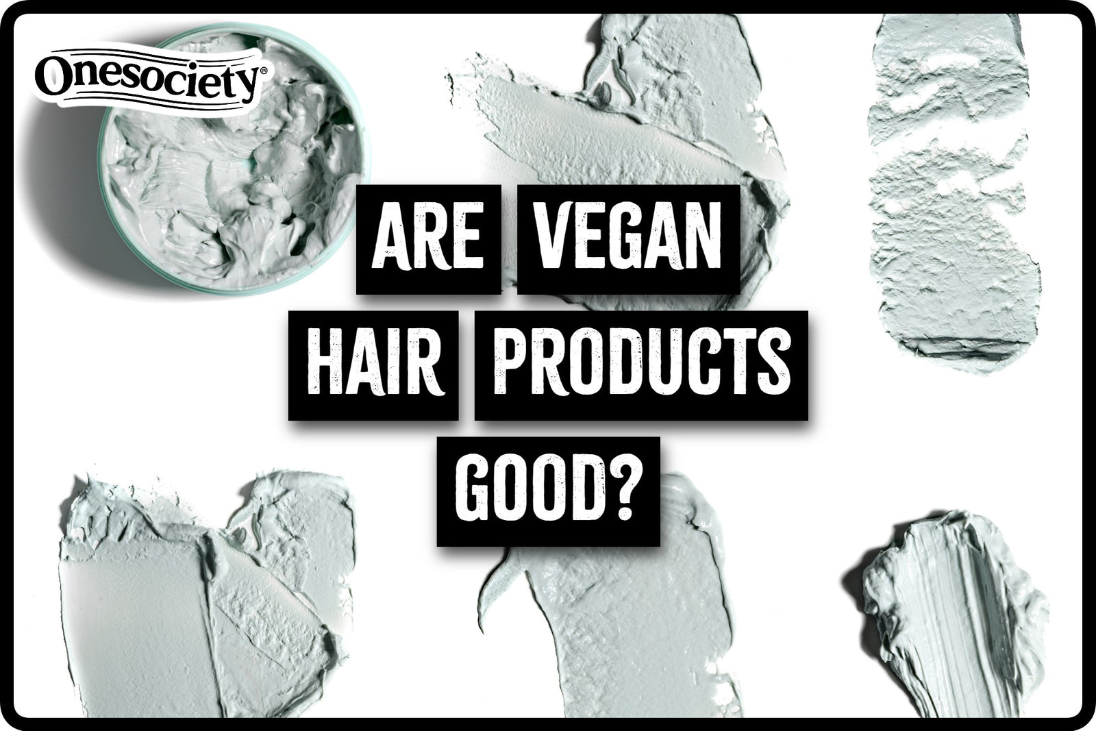 Are vegan hair products good? Onesociety matte rock vegan clay for men.