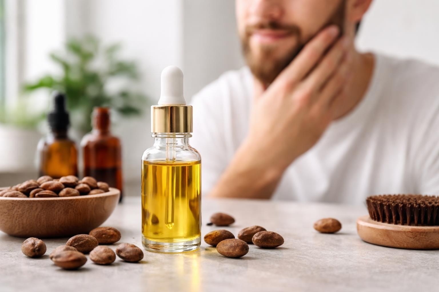 Jojoba Oil for Beard: Science-Backed Benefits & Uses