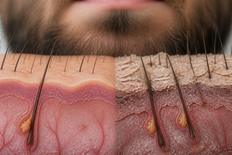 Extremely Dry Skin Under Beard: Science-Based Solutions