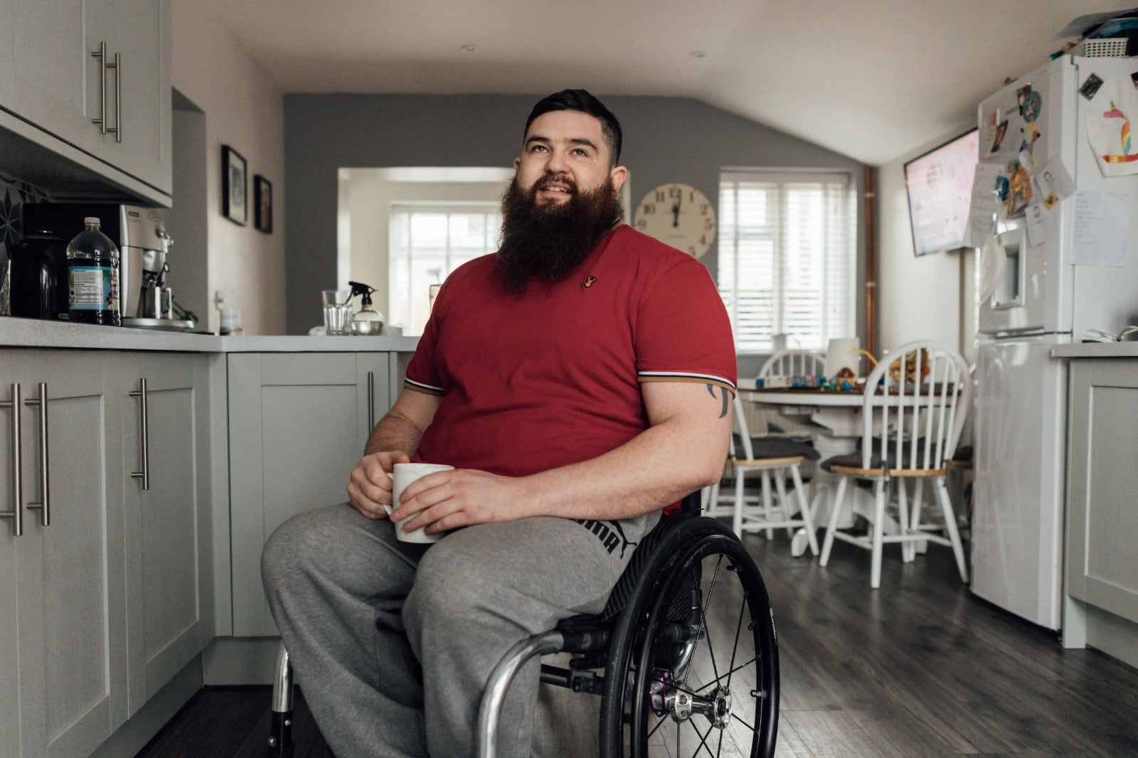 Bearded Disabled Strongest Man