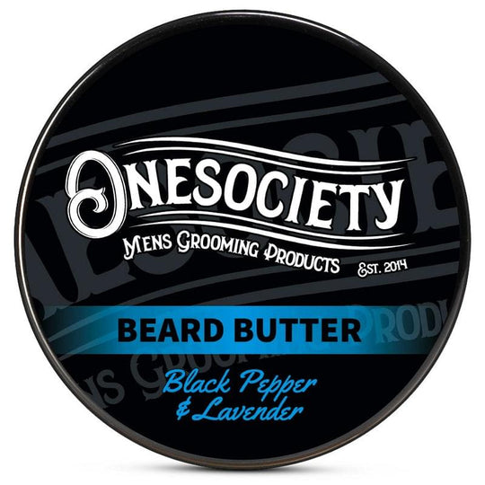 Onesociety Black Pepper & Lavender Beard Butter - Vegan One Society