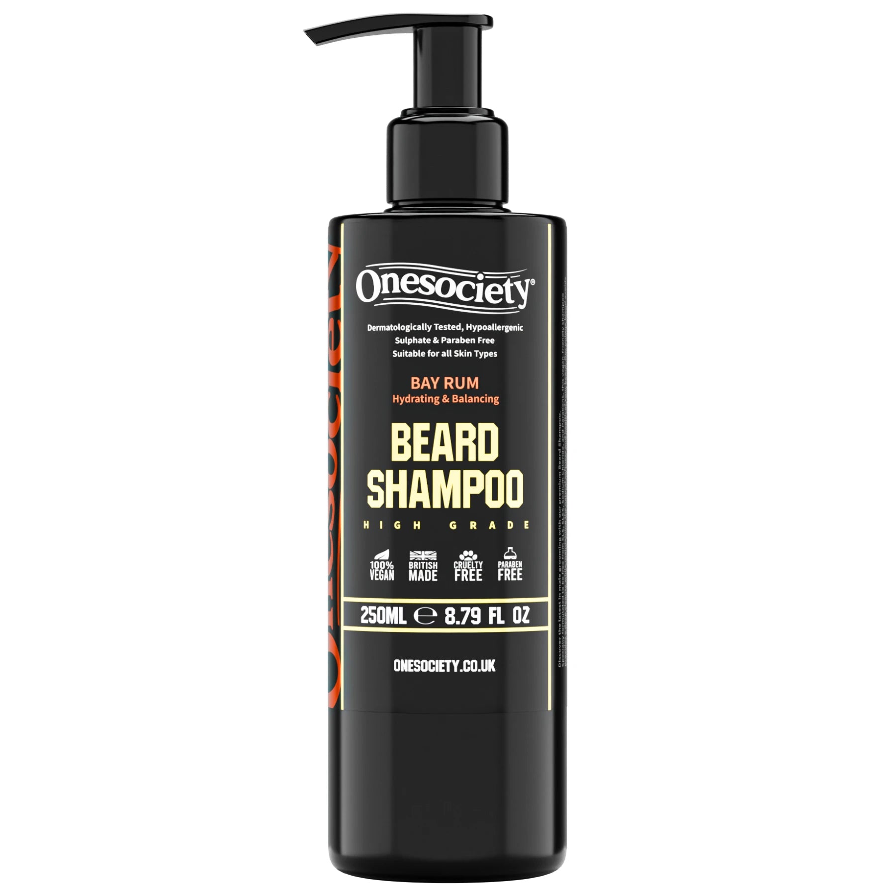 Bay Rum Beard Shampoo by One Society