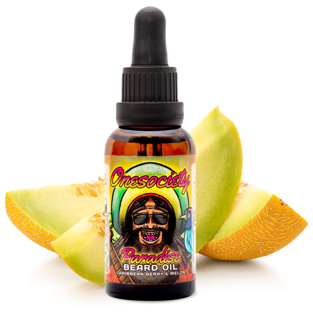 Paradise beard oil by One Society