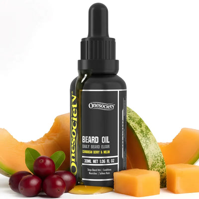 one society melon and berry best beard oil for men