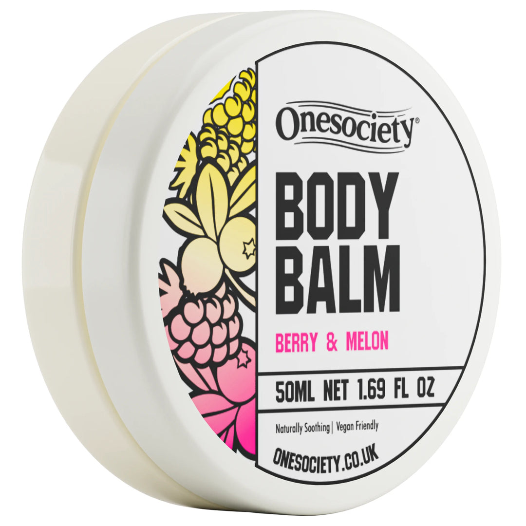 One society body balm skin moisturiser vegan for men