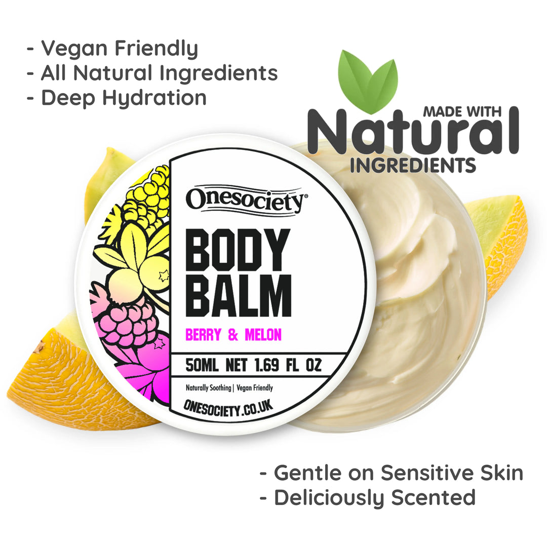 Vegan Friendly
All Natural Ingredients
Deep Hydration
Fast Absorption
Gentle on Sensitive Skin
Deliciously Scented