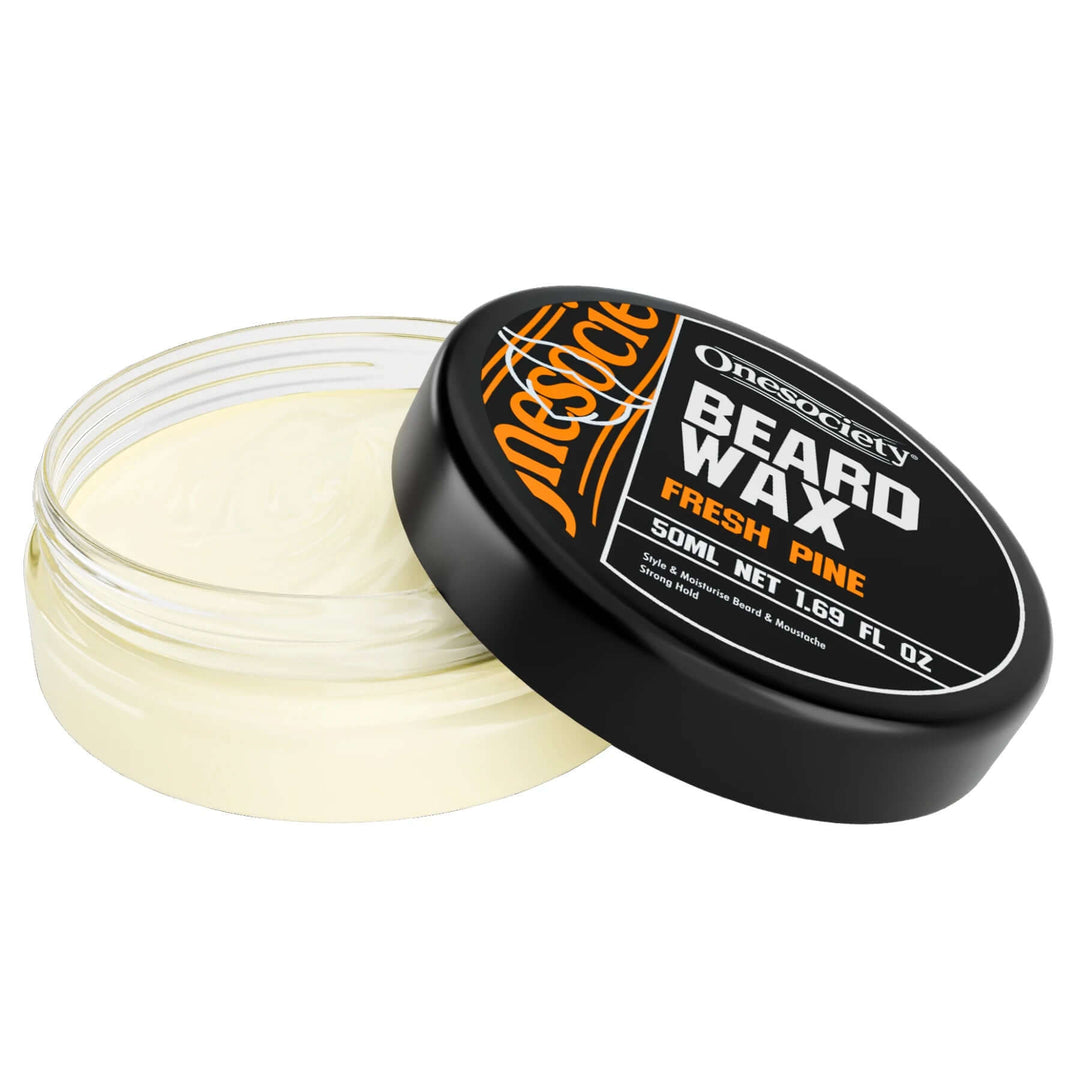 Fresh Pine Moustache wax by One Society Men's Grooming Products