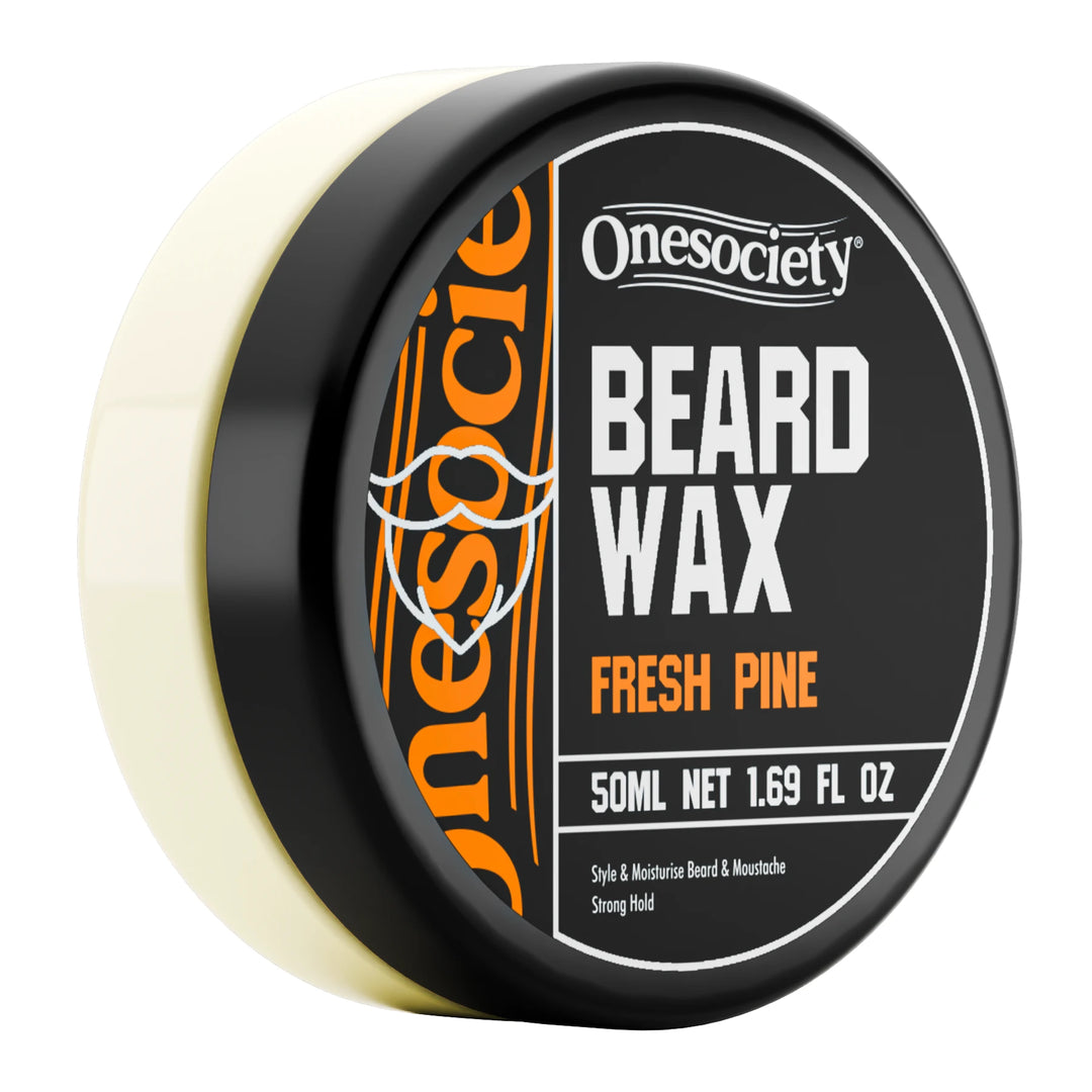 Fresh Pine Strong Hold Beard Wax by One Society