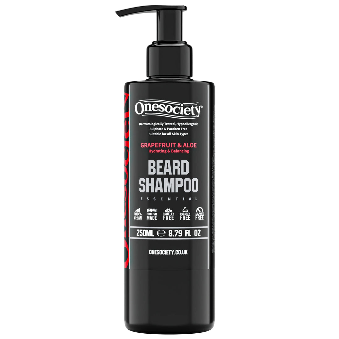 Grapefruit and Aloe Vera Beard Shampoo by One Society