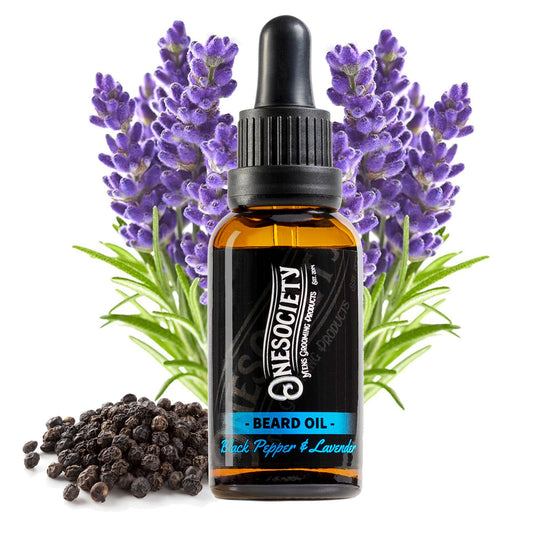 Lavender beard oil. One society beard growth oil. Besrd oil. 