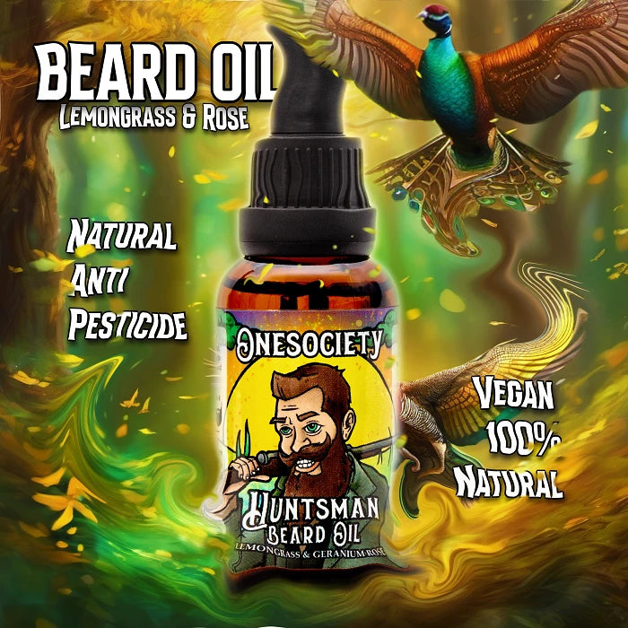 Beard oil for hunters