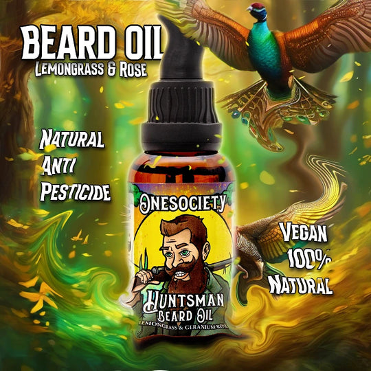 Beard oil for hunters
