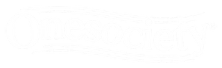 One society white logo