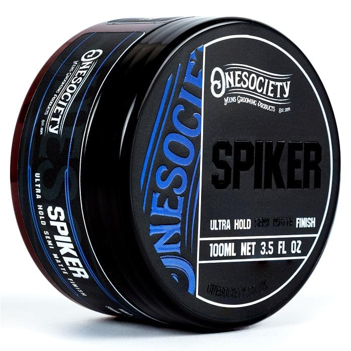 One Society Men's Extreme Hold Hair Styling Crème - Strong and Flexible - Made in the UK - Allows for Complete Freedom to Create - Fierce Hold on Dry Hair, Flexible Hold on Towel-Dried Hair - Washes Out Easily with Fruity Fragrance - Packaged in Recycled Sea Plastic - Hold Level 10 for Short to Medium Hair Lengths - Semi-Matte Finish. Onesociety Mans Hair Gel with a super strong hold.