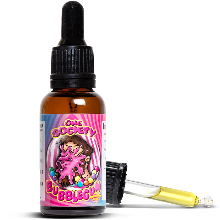 One society, onesociety, bubblegum, bubble gum beard oil for growth