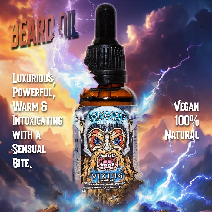 Beard oil for Vikings by one society