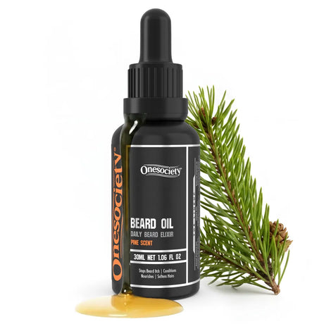 Pine and Orange Beard oil by onesociety