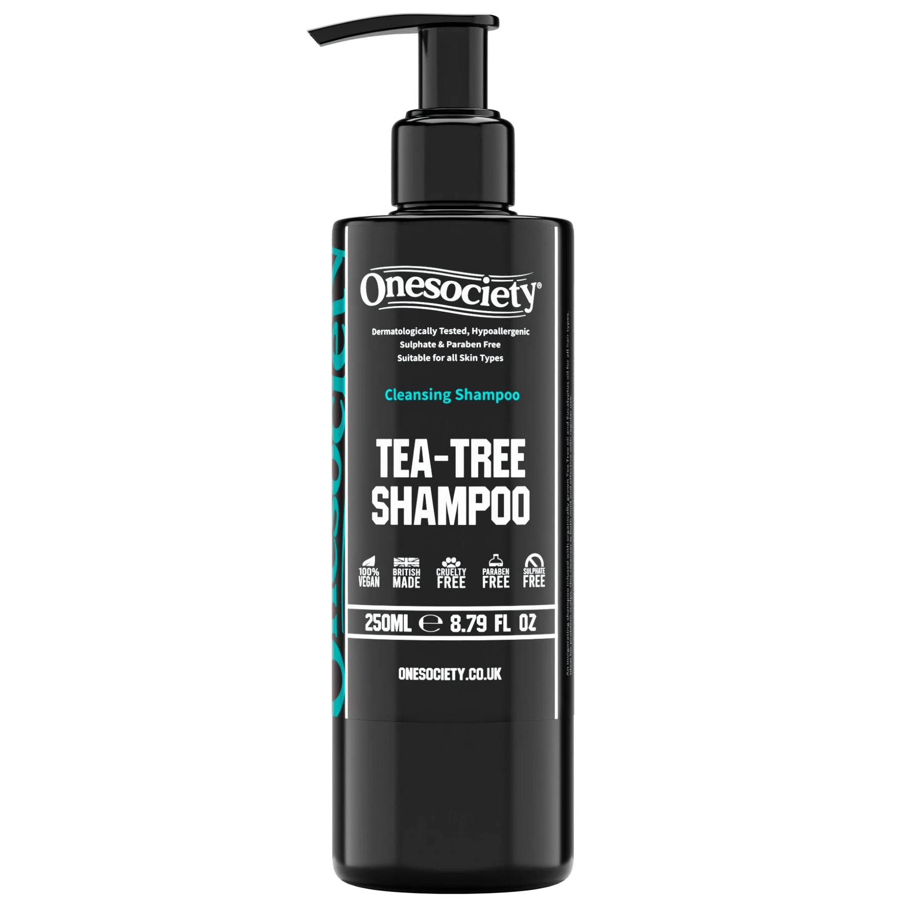 Tea tree repair shampoo for men's hair