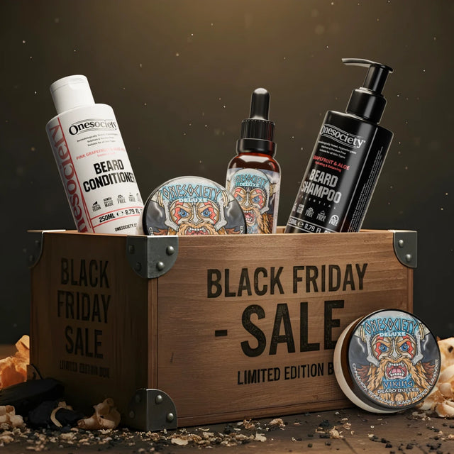 One society black Friday limited edition sale Viking beard kit