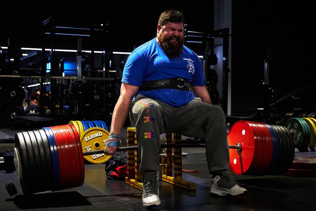 Worlds strongest disabled man with MS lifting world record weight