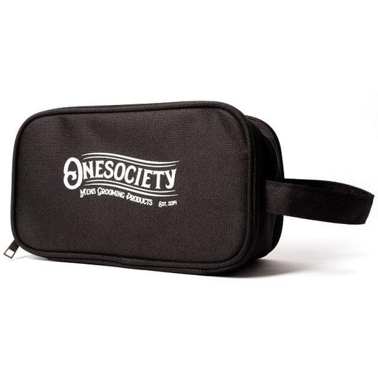 Water-Resistant Wash Bag by One Society - Secure Your Toiletries with a Strong Zipper Closure and Breathable Mesh. Onesociety Gym Bag