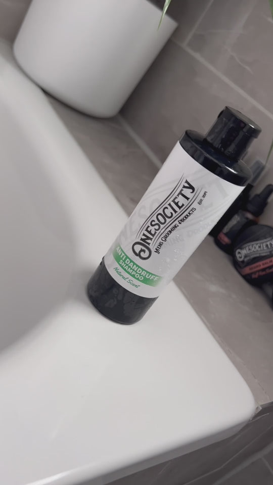 One Society Anti-Dandruff Shampoo for Men. Men's Grooming Products. Nizoral Anti-Dandruff Shampoo
