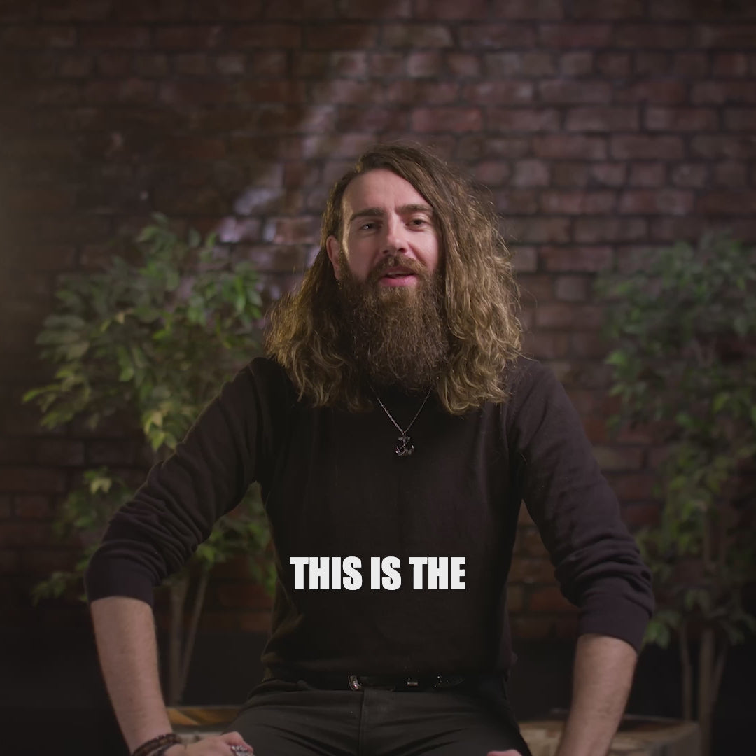 This video is about the "90-day beard challenge," presented by Adam Brown. Brown gives a "pro tip" about washing your beard. He suggests washing your beard only "two to three times a week". The reason for this is that washing it too much can "end up drying your skin out," and you need to keep some of the "natural oils in". Brown concludes with the top tip: "Don't wash it too much".
