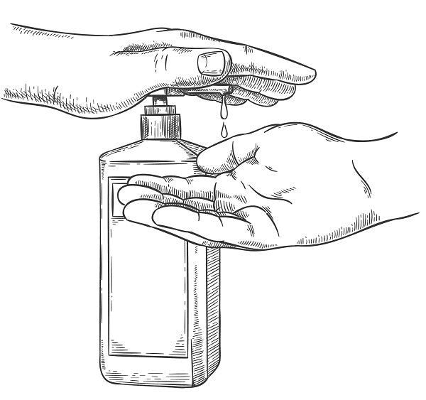 man using lotion on hands skin care for men